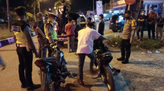 Resahkan Warga Merangin, Polisi Angkut Puluhan Motor