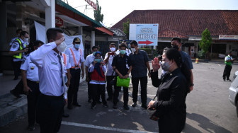 Pakai Helikopter, Puan Tinjau Larangan Mudik di 3 Provinsi