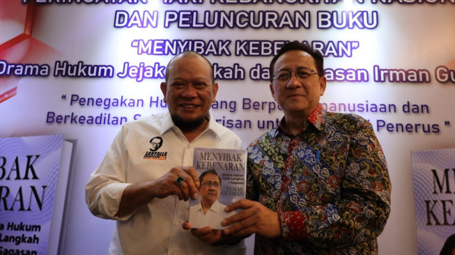 LaNyalla Puji Buku Karya Irman Gusman Menyibak Kebenaran