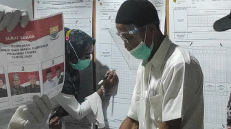 Haris - Sani Menang Telak di TPS 05 Desa Pematang Gajah