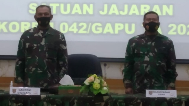 Danrem 042/Gapu Buka MTT Mekanisme Penatausahaan Hibah Uang