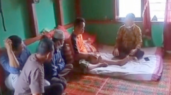 Derita Afrizal Penderita Tumor Ganas