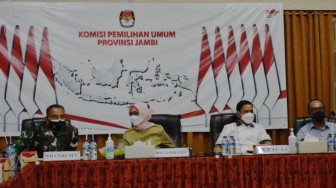 Ikut Rakor Persiapan PSU, Ini Pesan Danrem Garuda Putih...