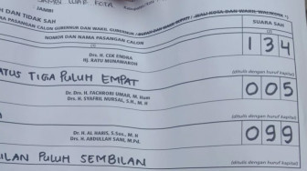 CE - Ratu Menang di TPS Cepuluh Jaluko