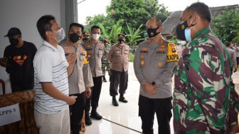 Kapolda dan Danrem Gapu Cek TPS Muaro Jambi PSU Besok