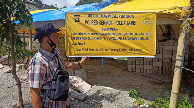 Polisi Beri Sinyal Akan Banyak Tersangka Kasus Galian C Ilegal Kerinci