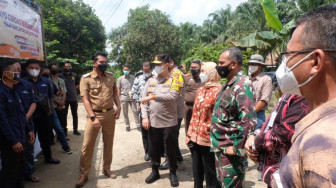 Kapolda Jambi Pantau PSU dan Prokes di TPS 17 Penerokan