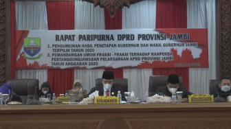 Fraksi DPRD Tanggapi Ranperda Pertanggungjawaban APBD 2020