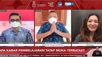 Kemendikbudristek : PTM Terbatas Menyesuaikan dengan PPKM Mikro