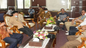 DPRD Provinsi Jambi Diskusikan Kerusakan Jalan Bersama Bupati Merangin