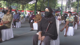 Pj Gubernur Jambi Luncurkan Pekan Vaksinasi Lansia Serentak