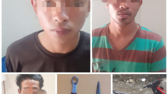 Kepergok Maling Motor, 3 Pelaku Ditangkap 1 Masih Pelajar, 1 Kabur