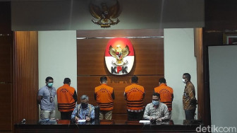 KPK Pamerkan 4 Eks Anggota DPRD Jambi, Tersangka Penikmat Uang Suap