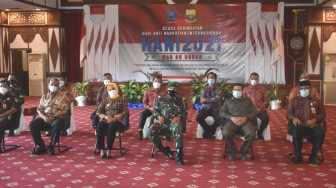 Peringati HANI 2021, Danrem 042 Vicon Bersama Wakil Presiden