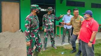 Cek Pelaksanaan Pra TMMD, Dandim Sarko Apresiasi Keterlibatan Masyarakat