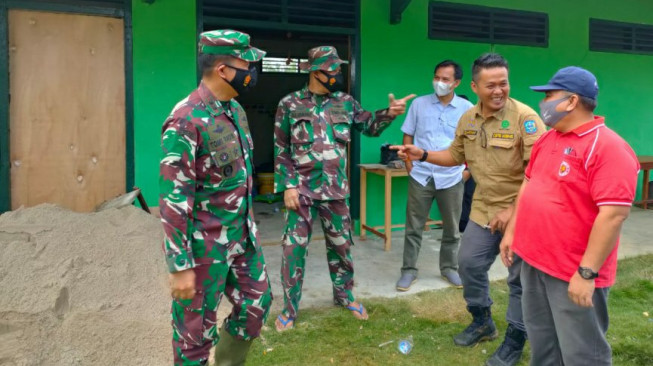 Cek Pelaksanaan Pra TMMD, Dandim Sarko Apresiasi Keterlibatan Masyarakat