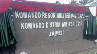 Kodim 0415 Ganti Nama, Batanghari dan Muaro Jambi Bakal Punya Kodim Sendiri