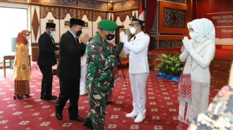 Walikota Sungai Penuh Dilantik, Danrem Garuda Putih Turut Hadir
