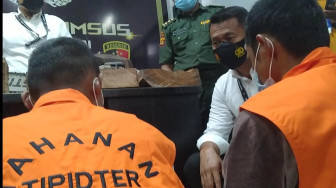 Polisi Buru Pemodal Pembalak Kayu Desa Petaling