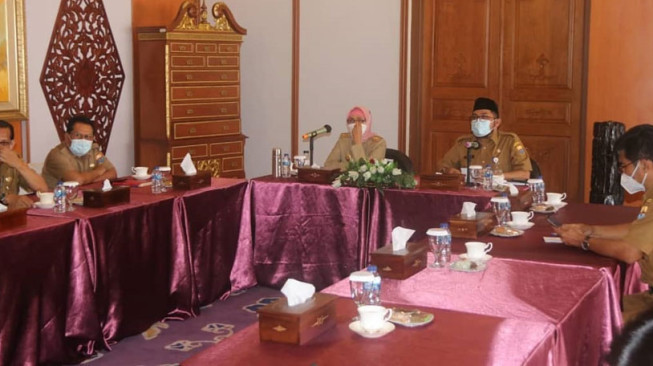 Pemprov Jambi Gelar Rapat Evaluasi APBD Triwulan II 2021