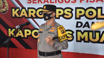 Kapolda Jambi Pimpin Sertijab Kapolres Muarojambi