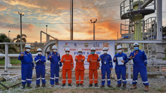 Jindi South Jambi B Akhirnya Alirkan Gas untuk Industri dan PLN di Jambi