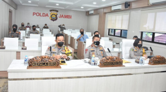 Wakapolda Ikuti Rapat Vaksinasi Nasional HUT Bhayangkara