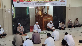 Polda Jambi Gelar Doa Bersama Jelang HUT Bhayangkara