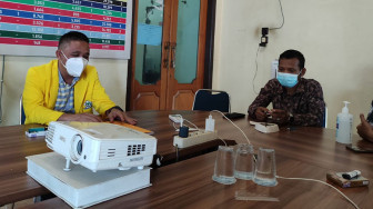 Budi Setiawan dan Pengurus Golkar Kota Jambi Audiensi ke KPU