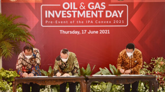 PetroChina International Jabung Tandatangani Nota Kesepahaman Jual Beli Gas