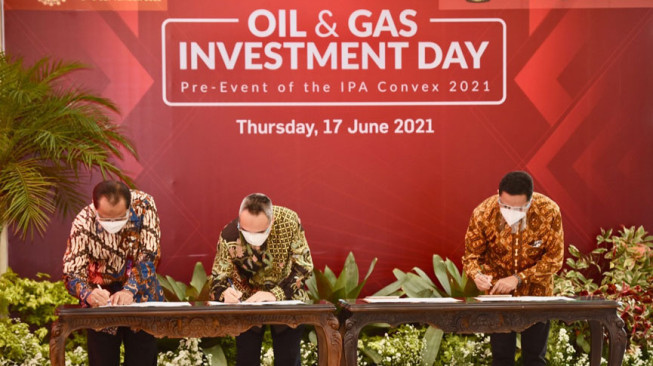 PetroChina International Jabung Tandatangani Nota Kesepahaman Jual Beli Gas