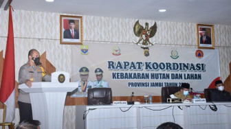 Polda Jambi Sudah Siapkan Langkah Penanganan Karhutla