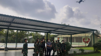 Siapkan Operator Drone, Penrem Garuda Putih Latih Personel Yonif R 142/KJ