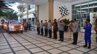 Polda Jambi Salurkan Bantuan untuk Korban Covid-19