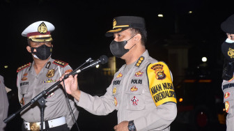 Polda Jambi dan TNI Gelar Patroli Skala Besar