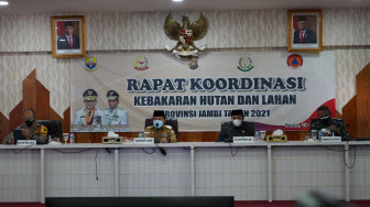 Danrem 042/Gapu : Tetap Waspada Karhutla, Meski Posisi 2021 Masih Aman