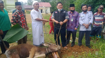 ACT Sinergi Bersama JOIN Tebo Bagikan Daging Kurban