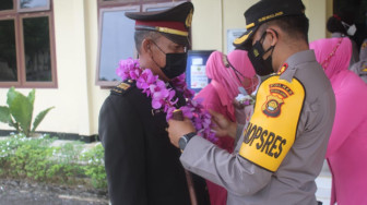 Kapolres Muaro Jambi Lepaskan Perwira Purna Tugas