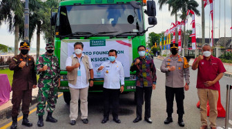 Gubernur dan Kapolda Jambi Apresiasi Bantuan Oksigen Asian Agri dan Tanoto Foundation