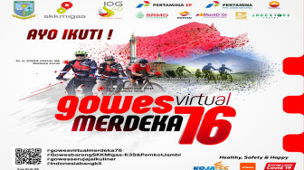 SKK Migas - KKKS - Pemkot Jambi Gelar Event Gowes Virtual Terbesar