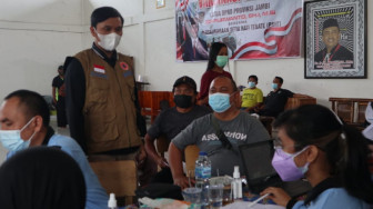 Ketua DPRD Provinsi Jambi Gelar Vaksinasi, Edi Purwanto : Agar Mudah Dijangkau Masyarakat