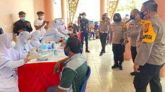 Polda Jambi Gelar Vaksinasi Merdeka Siginjai 2021