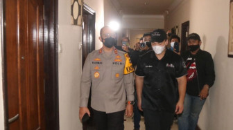 Kapolda Jambi Tinjau Tempat Isolasi Pasien Covid-19