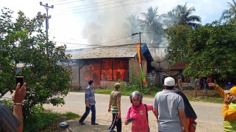 Ledakan Tabung Gas, Sanggar Tari di Dusun Bangko Hangus Tak Tersisa
