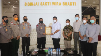 Polda Jambi Terima Bantuan 18 Ton Liquid Oksigen dari Sinarmas