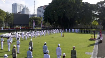 Anggota Paskibraka HUT RI ke-76 Dikukuhkan Jokowi, Ada dari Jambi, Ini Namanya