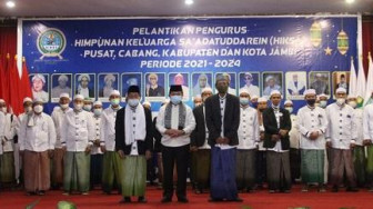 Haris Kukuhkan Pengurus Himpunan Keluarga Sa’adatuddaren
