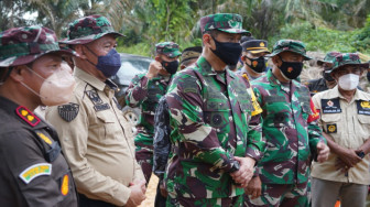 Tim Wasev Mabes TNI Tinjau TMMD 112 Kodim 0416/Bute