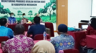 Mashuri Monitoring Progres Usulan Hutan Adat di Merangin