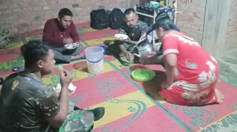 Serasa di Rumah Sendiri, Satgas Makan Malam Bersama Ibu Asuh